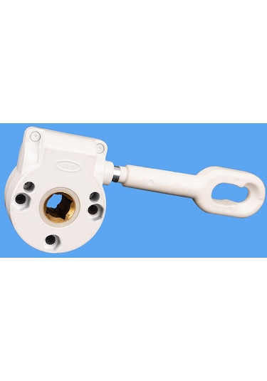 Homyl Dış Mekan Tente Krank Şanzıman Donanım Parçaları Beyaz