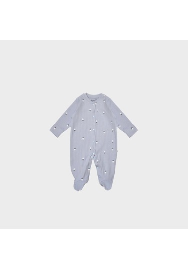 Bibaby Biorganic Love Floral 10 Parça Hastane Çıkış Seti 63243 Ekru Lila Ekru Lila Ekru - Lila