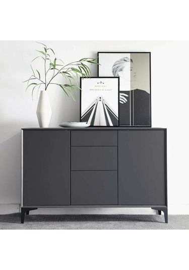 Novahub 4 Adet Metal Masa Ayak Seti, 600 Kg Yük, 17cm Üçgen Siyah, Dolap, Kanepe İçin -