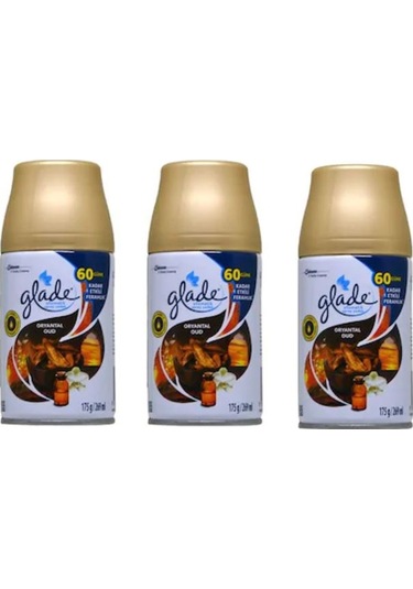 Glade Otomatik Yedek Sprey Oda Kokusu Oryantal Oud 3 x 269 ML