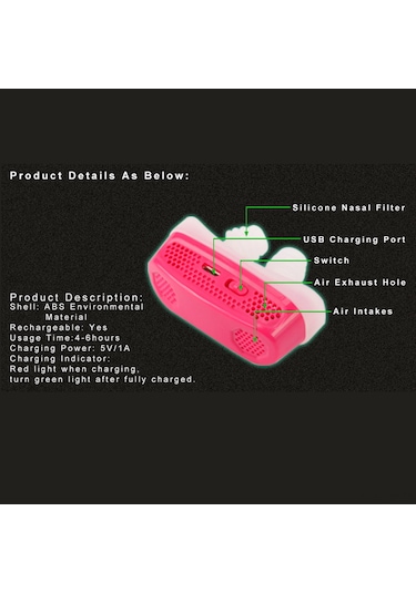 Youmex Şarj Edilebilir Horlama Önleyici Cihaz - Rahat Uyku Desteği