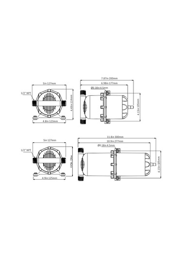Sealux Marine  1lt Litre Basınçlı Tankı
