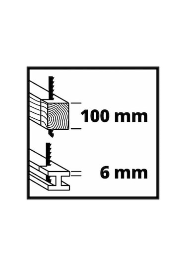 Einhell TE-AP 18 Li 18V 2.5 Ah Akülü Kılıç Testere