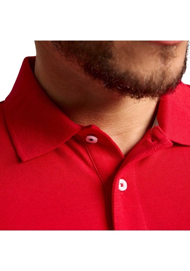 Slam Deck Polo Ss W07 KIrmızı