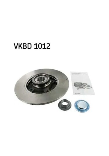 Opel Crossland Arka Fren Diski 2017-2024 Skf Vkbd1012 2adettir