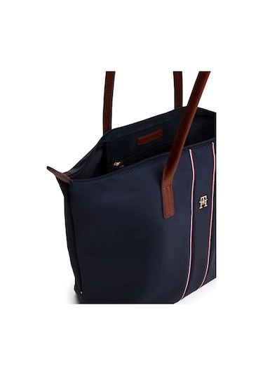 Tommy Hilfiger Popette Kurumsal Kadın Mavi Çanta Aw0aw177060gy Mavi