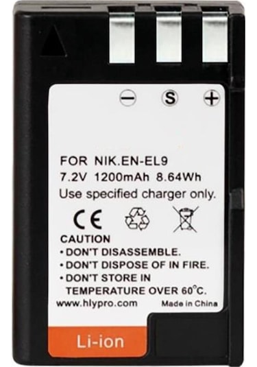 En-el9 Batarya Ve Şarj Cihazı Nikon D40,d600,d3000,d5000