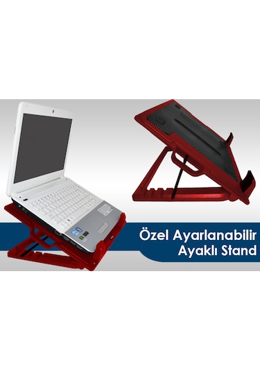 Inca INC-341FXK Ergonomik Tek Fanlı 7" - 17" Stand Notebook Soğutucu