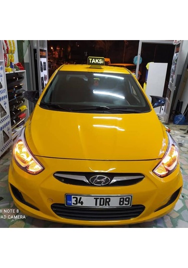 Hyundai Accent Blue Batman Yarasa Ayna Kapağı Piano Black Abs Plastik