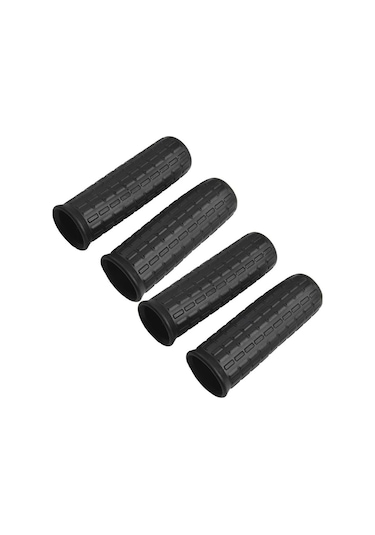 4 Adet Kauçuk Kulp Kapağı Kaymaz Kaymaz Plastik 114 X 20mm