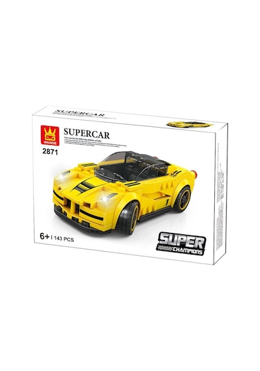 2871 Wange Super Car Laferrari / 151 Parça / +6  Yaş