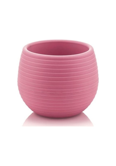 Omnipazar So-es05 Elvan Kaktüs Saksı 1,3 Litre No 5 Pudra Pembe 121