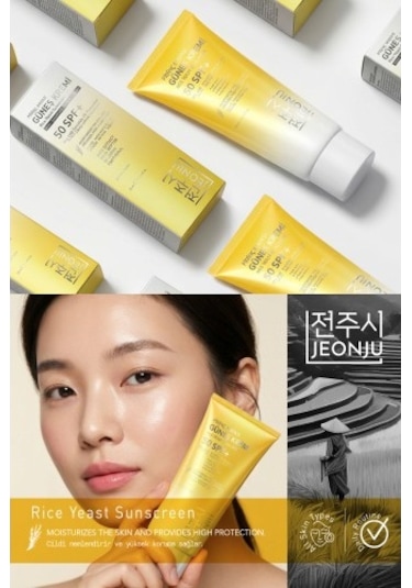 Jeonju Yüksek Korumalı Paris Işıltısı Güneş Kremi SPF50+ 75 ML