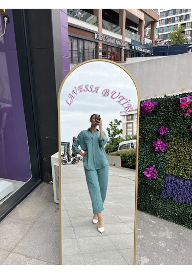 Vizon Alt Üst Takım - Yeşil Renk-198 Yeşil