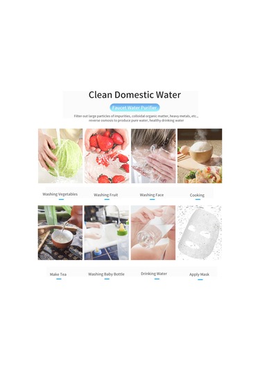 Reedark Musluk Su Filtresi - Seramik Kartuşlu Ev Tipi İçme Suyu Arıtma Sistemi