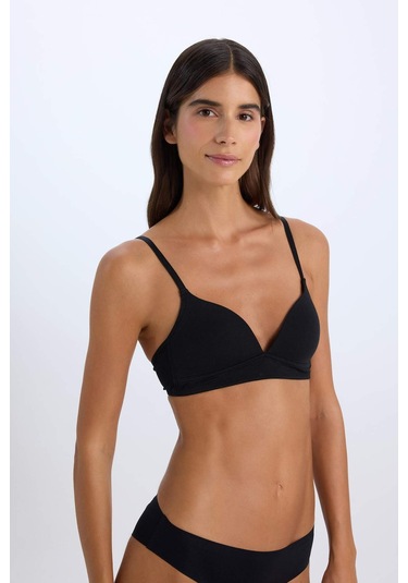 DeFacto Pamuklu Comfort Pedli Bra-Fall in Love X9027AZ25SPBK81