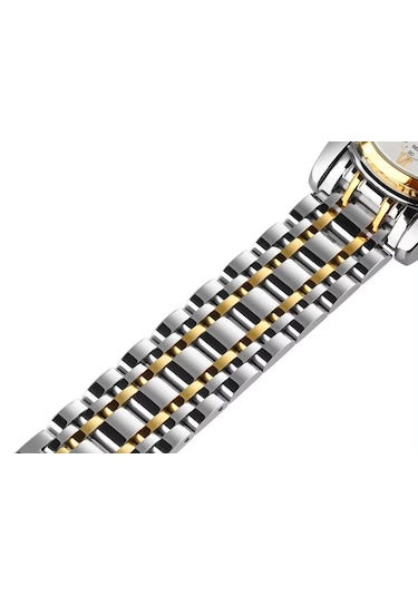 20mm Çapında Ucu Kavisli Çift Renk Çelik Saat Kordonu Çok Renkli