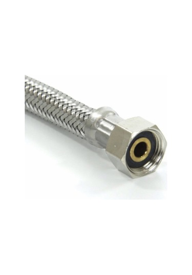 3/8 - 3/8 50cm Çelik Örgülü Hortum, Klozet, Taharet Bağlantı Hortumu Diğer