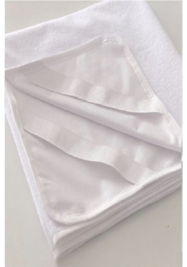 Bebesi Köşe Lastikli Sıvı Geçirmez Micro 100x200 Cm Alez Tek Kişilik Beyaz