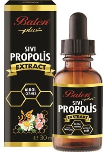 Balen Sıvı Propolis Extract 30 ML Su Bazlı %14.4 Propolis Extract