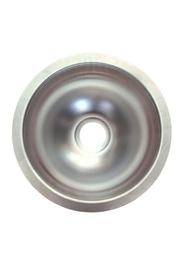 27 Cm Yuvarlak Evye Mat Krom Eco Yatek Karavan Tekne