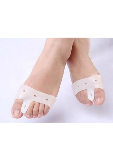 Büro Ev Ofis Personeli İçin Makaralı Ayak Parmak Metatars Korur Silikon