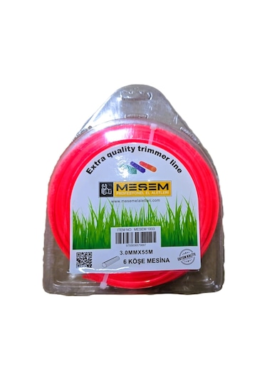 Meşem 1933- Misina İpi 6 Köşe 3 Mm X 55 Mt