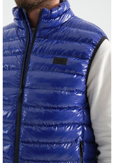 Shooter Sportswear Erkek Parlak Yelek Luxe Bej Sax