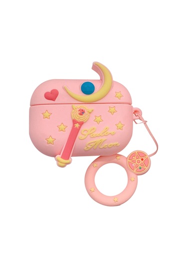 Honmex Airpods Uyumlu Pro Tws Kulaklık İçin 3d Silikon Korumalı Kılıf - Büyücülük Çubuğu Desenli 2. Model Diğer