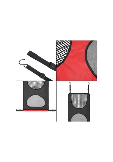 Tongxida Araba Arkası Pet Çocuklar İçin Caydırıcı Koltuk Bariyeri Siyah Saklama Torbaları