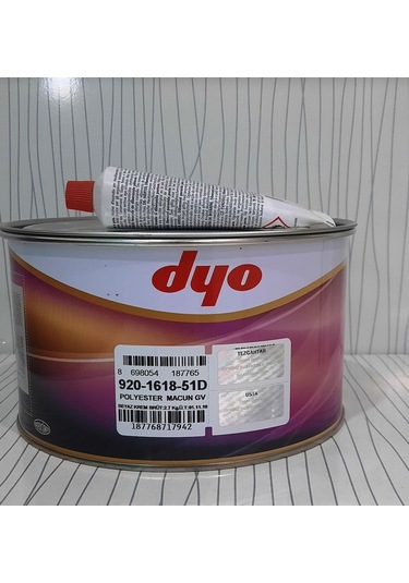 Dyo 1618 Polyester Gv Macun2,7Kg Galveniz