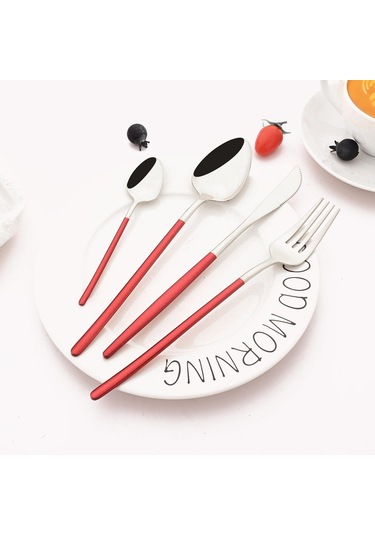 6 Adet Mavi Altın Çay Kaşığı Seti 18/10 Paslanmaz Çelik Çay Kaşığı Gümüş Küçük Tatlı Kahve Kaşığı 5.5 İnç Yeşil - Gümüş