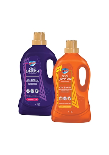 Bingo Giysi Şampuanı Karma Paket 2 x 4 L