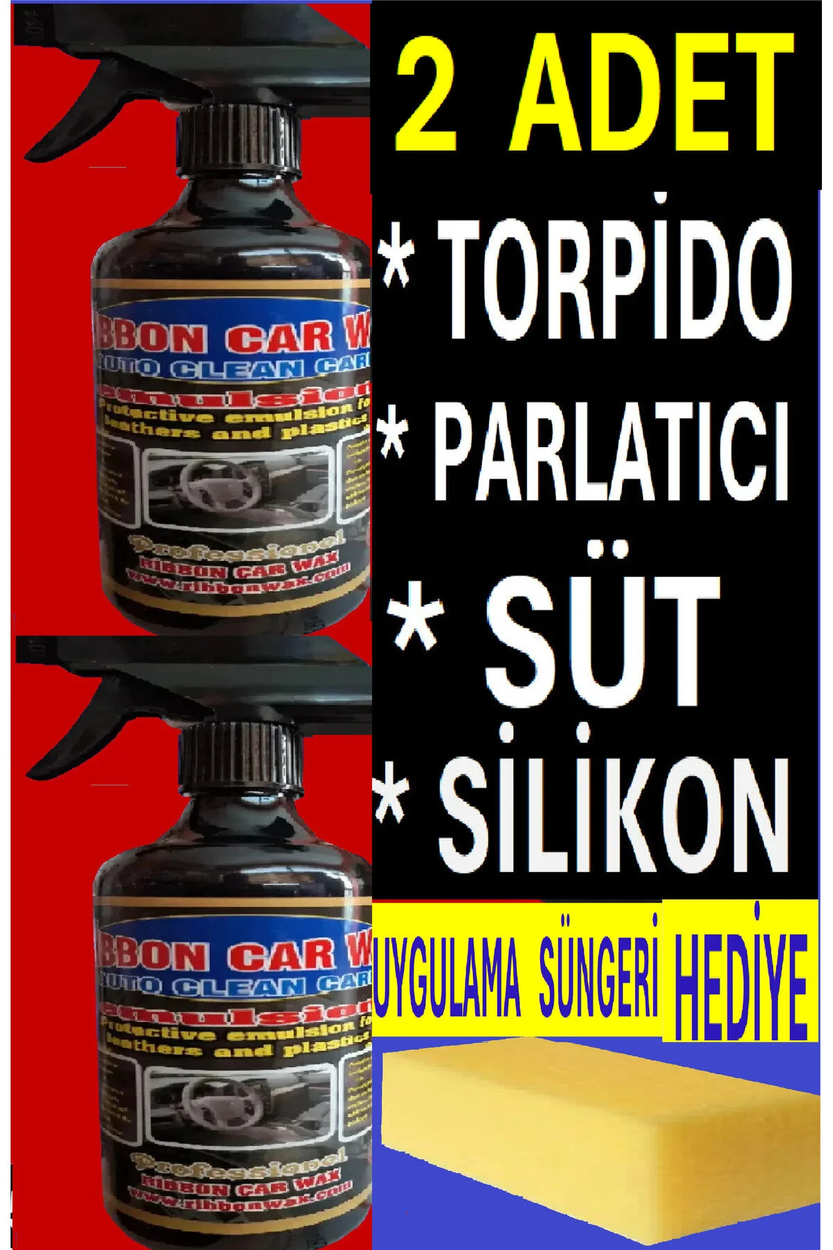 2 Adet Rb Emulsion Torpido Parlatıcı Bakım Yenileme Ve Koruma Sütü 500 Ml