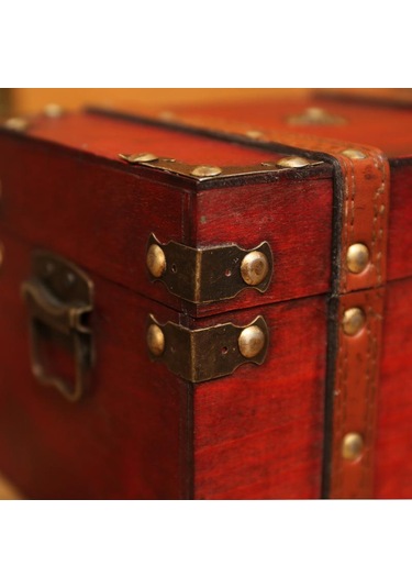 Parolalı Kilitli 1 Adet Retro El Yapımı Ahşap Saklama Kutusu, Parolalı Kilitli Zarif Yüksek Kaliteli Avrupa Tarzı Ev Saklama Kutusu. Diğer