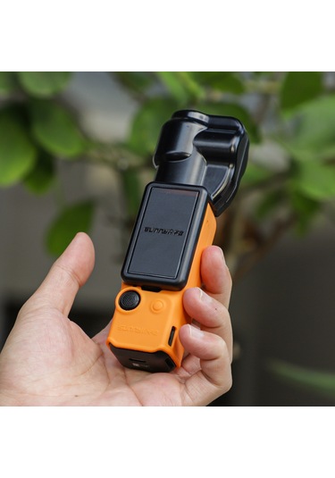 Tenfowee Osmo Pocket 3 İçin Sunnylife Tam Koruma Silikon Kılıfı - Gimbap, Lens Ve Ekranı Korur, Kolay Açma-kapama Tasarımı Op3-bht745