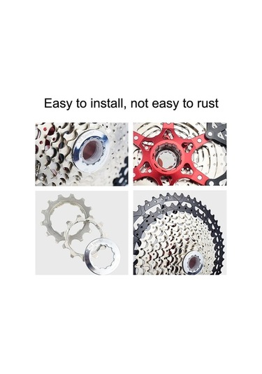 Ebitda Vg Sports Split Dağ Bisikleti Kaset Volan, 10 Hız 50t Gümüş, Alüminyum Alaşım, Hafif Ve Dayanıklı Çok Renkli