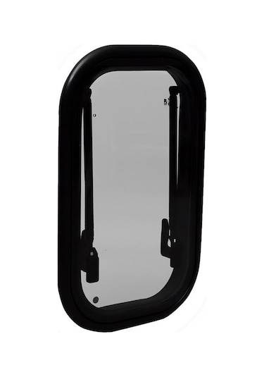 Babarvy Amortisörlü Karavan Penceresi 30x50cm Dikey İthal-977 Çok Renkli