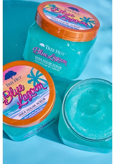 Tree Hut Blue Lagon Shea Sugar Scrub Vücut Peeling 510 G