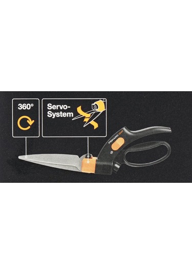 Fiskars 113680-1000589 Servo-System Çim Makası Gs42