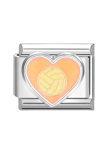 Lasperal Tatlı Kalp Ve Çiçek Charm Bağlantıları - 9mm Bilezik İçin Paslanmaz Çelik Dıy Takı Multısiyah Siyah