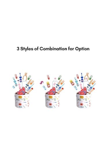 Hallow Çocuklar Gerçekçi Diş Hekimi Doktor Seti Stetoskop Çok Renkli