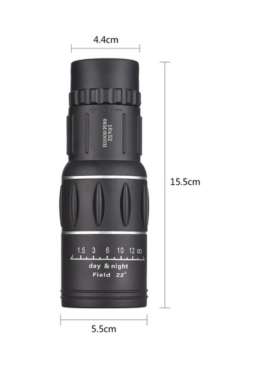 Suofeng 16x52 Kompakt Tek Gözlü Teleskop - Yüksek Kaliteli Görüntü, Su Geçirmez, Cep Telefonu Uyumlu - Manzaralar, Kuş İzleme, Spor Etkinlikleri İçin Taşınabilir