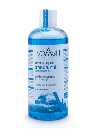 Voyash Cosmetic Okyanus Esintisi Banyo ve Duş Jeli 400 ML
