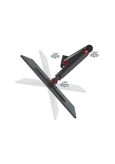 North Bayou Nb F160 Amortisörlü Çiftli 17 27'' Monitör Tutucu