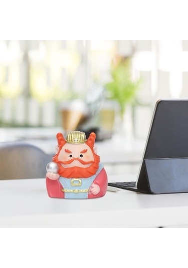 Lijinxu Magideal Karikatür Reçine Çin Ölümsüz Heykelcik Ejder-kral