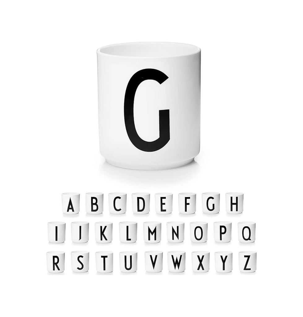 Harfli Kahve Kupası / Harfli Kupa Basit Stil G Harfi Diğer