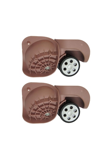 Suntek Bagaj Tekerlekleri Bavul Döner Tekerler Aksesuarları Altın Gül