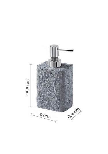 Aries Banyo Seti, Tezgah Üstü - Gri