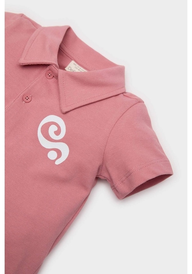 DeFacto Erkek Bebek Polo Yaka Baskılı Pike Kısa Kollu Tişört E5314A525SMBR96